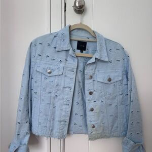 Joe’s blue summer jacket